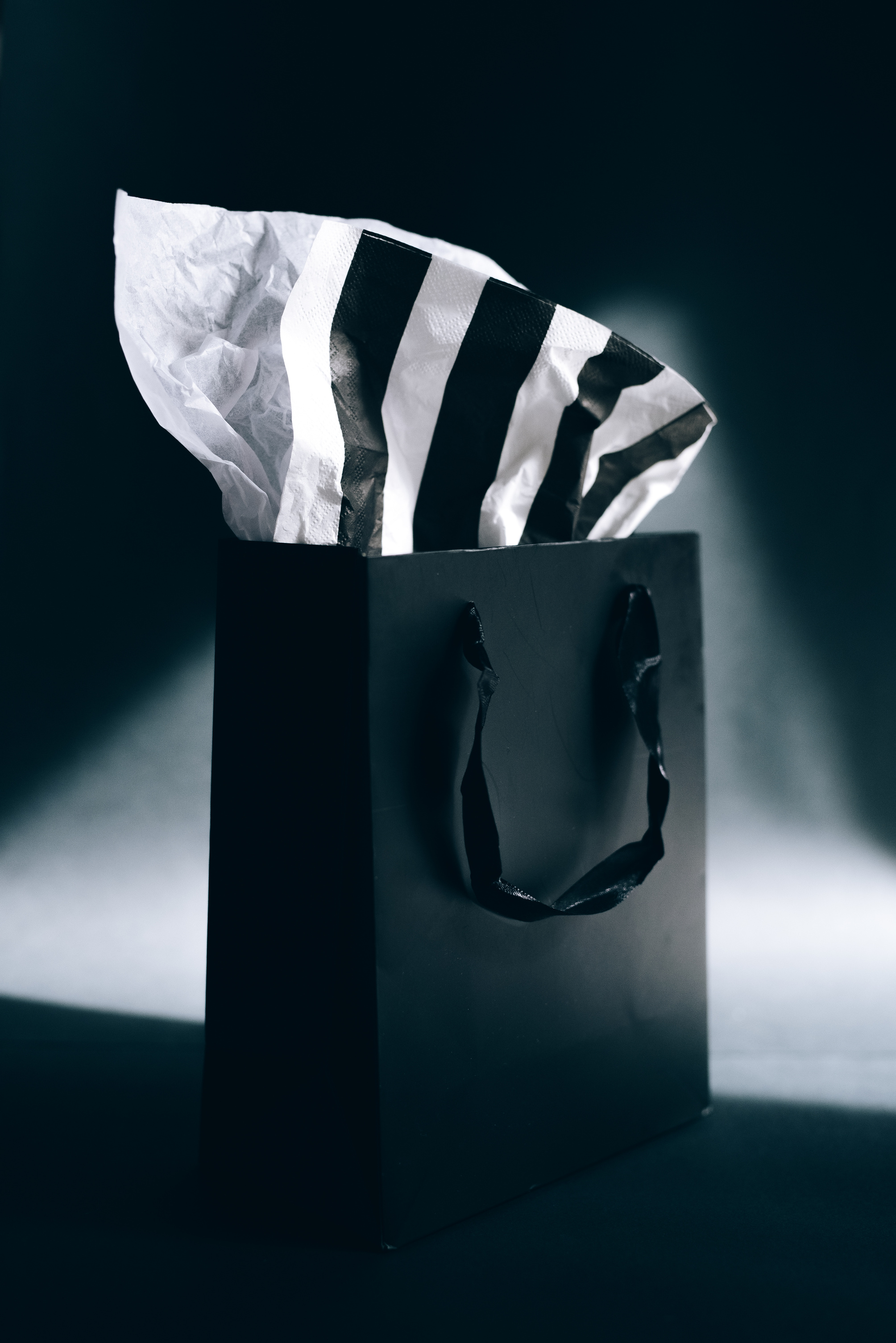 Black Shopping Bag